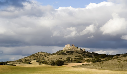 castillo de puebla de almenara landscape
