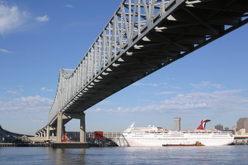 Obraz premium port of new orleans