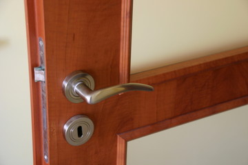 Obraz premium door handle lock