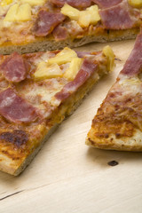 close up of pizza