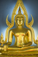 Fototapeta premium buddha at wat benjamabopith