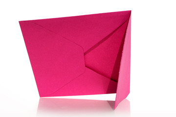 enveloppe rose