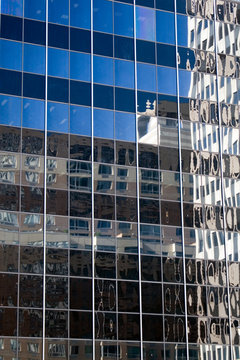 reflective skyscraper