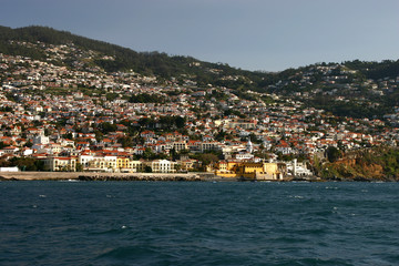 Fototapeta na wymiar przegląd Funchal