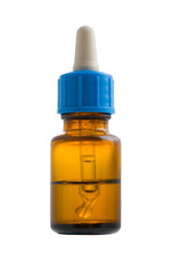 Fototapeta premium medical flask and droppper with clipping path