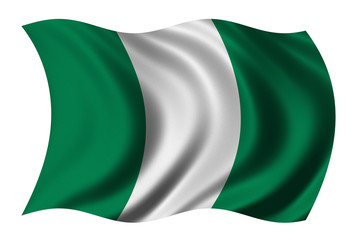 Obraz premium flag of nigeria