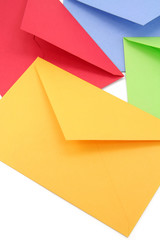 colorful envelopes