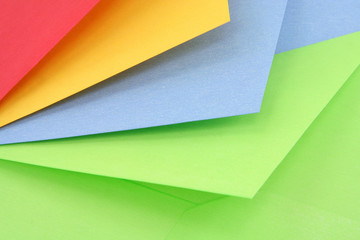 colorful envelopes