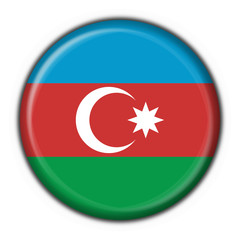 bottone bandiera azerbaijan button flag