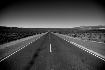 carretera solitaria