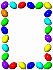 easter eggs. background.