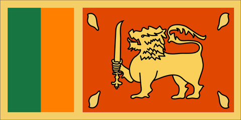 sri lanka flag