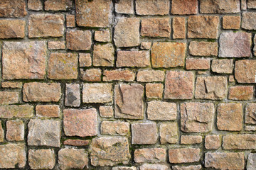 stone wall background.