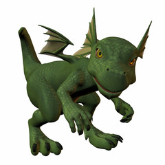 Obraz premium hatchling dragon