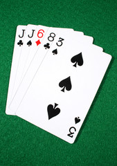 one pair, the ninth highest ranked hand in texas h