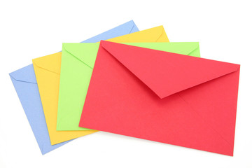 colorful envelopes