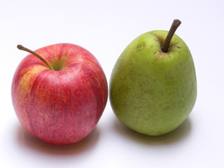 apfel vs. birne