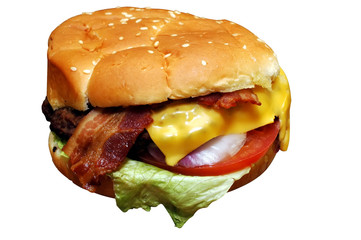 bacon cheeseburger
