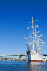 sail ship and blueskies