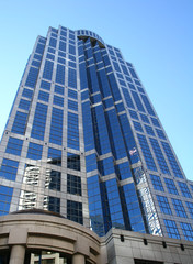 Obraz premium seattle skyscraper