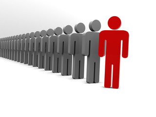 silhouette of the person.