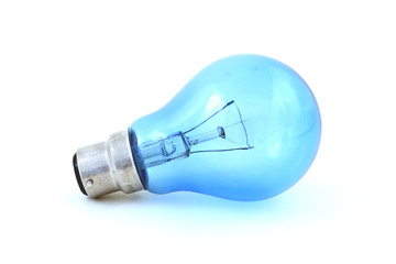 daylight simulation bulb, isolated on white