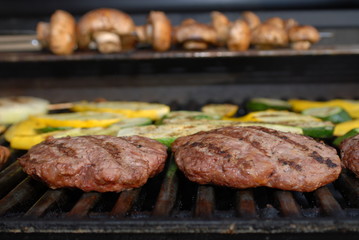 hamburgers close