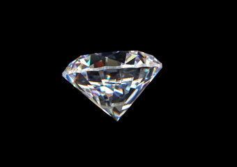 diamond over balck