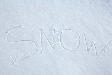 snow on snow