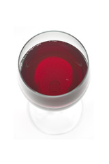 glass of red wine