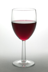 red wine glass