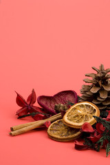 mandarin,cloves & cinnamon pot pourri