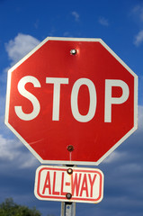 street stop sign