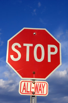 street stop sign