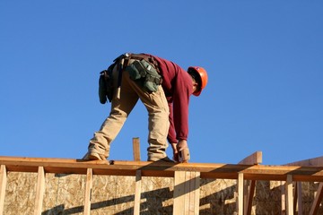 Fototapeta premium construction worker,carpenter