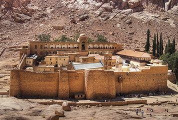 monastery of st. catherine, sinai, egypt
