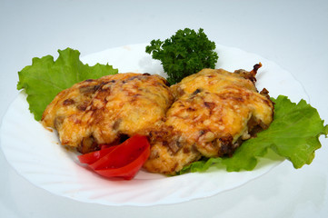 dish from meat