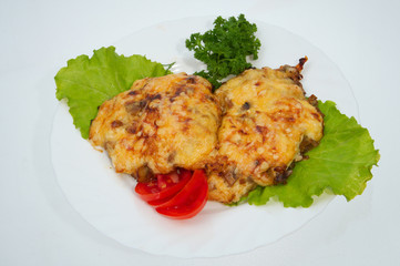 dish from meat