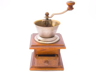 cafe mill isolated over white background