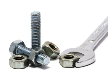 nuts bolts and a wrench