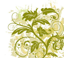 abstract floral chaos