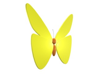 schmetterling gelb