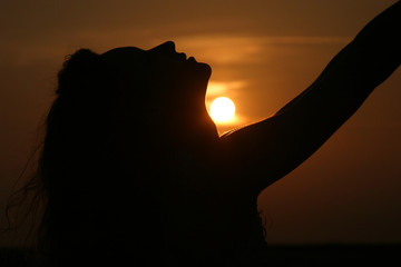 profil et soleil © jccuvelier