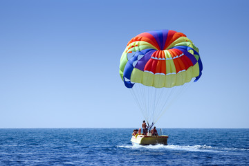 parasailing