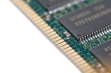 close up ram memory