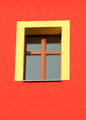yellow window