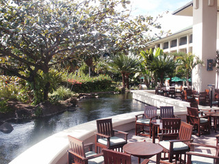 resort patio