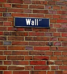 Fototapeta na wymiar wall street