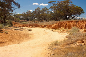 dry creekbed