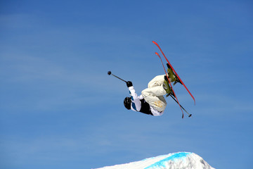 skier acrobatics